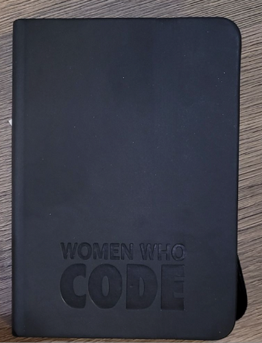 WWCode Small Notebook w/ debossed logo