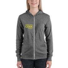 WWCode Portland Unisex zip hoodie