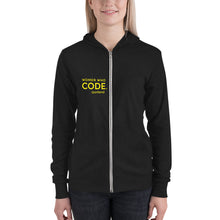 WWCode Portland Unisex zip hoodie