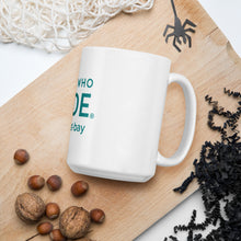 WWCode East Bay White glossy mug