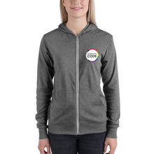 WWCode Pride Progress Unisex zip hoodie