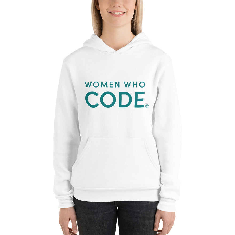 WWCode White Unisex hoodie