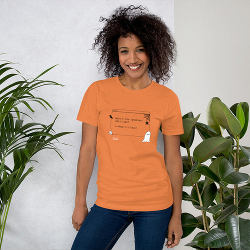 Limited Edition: Fun with Code: Halloween Edition Unisex t-shirt - Orange