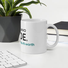 WWCode DFW White glossy mug