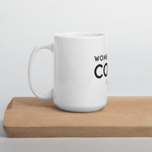 WWCode San Diego White glossy mug